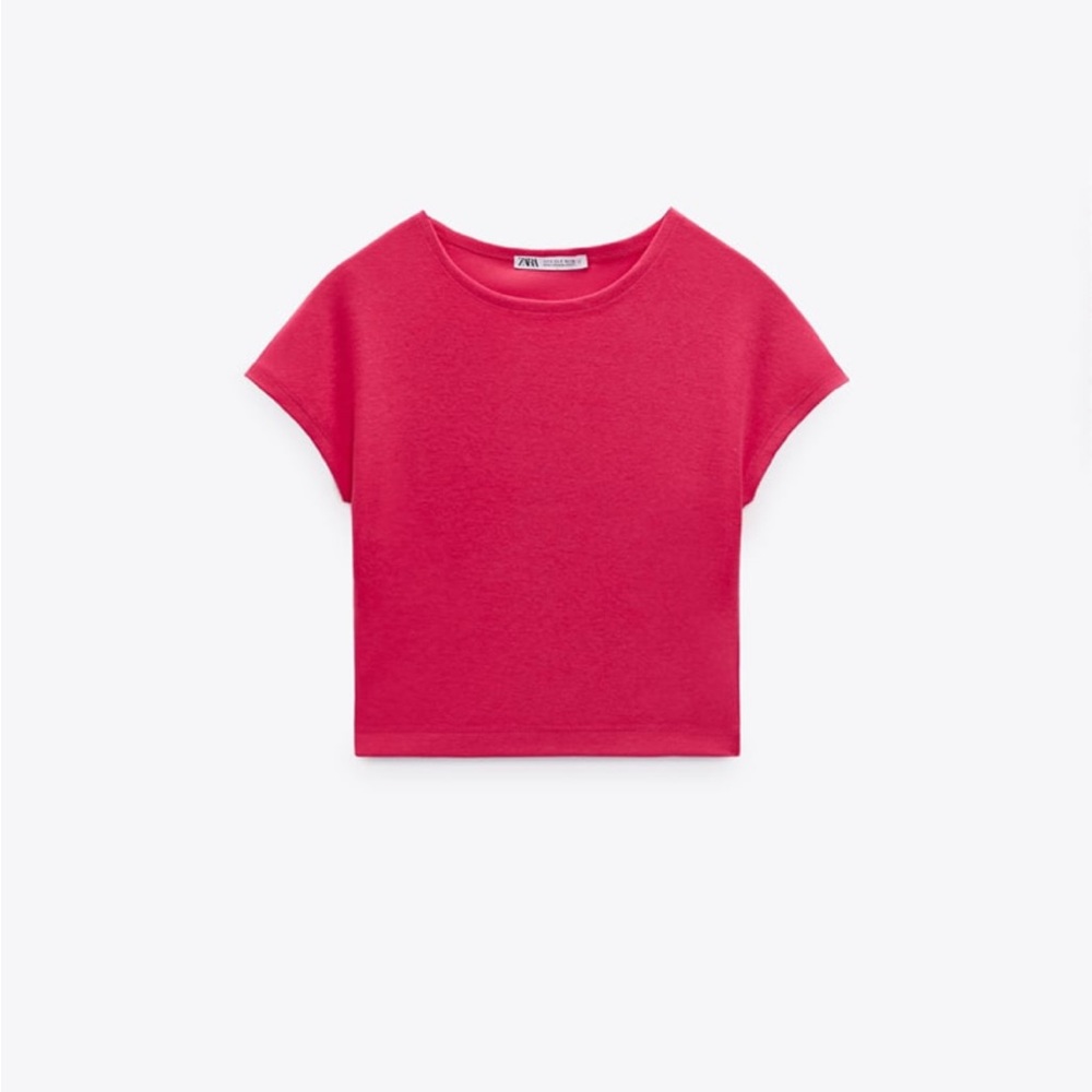 ZARA Crop top cotton. 24H LEFT